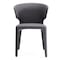 Manhattan Comfort Conrad Leather Dining Chair in Grey, PK2 DC031-GY - alternate 2